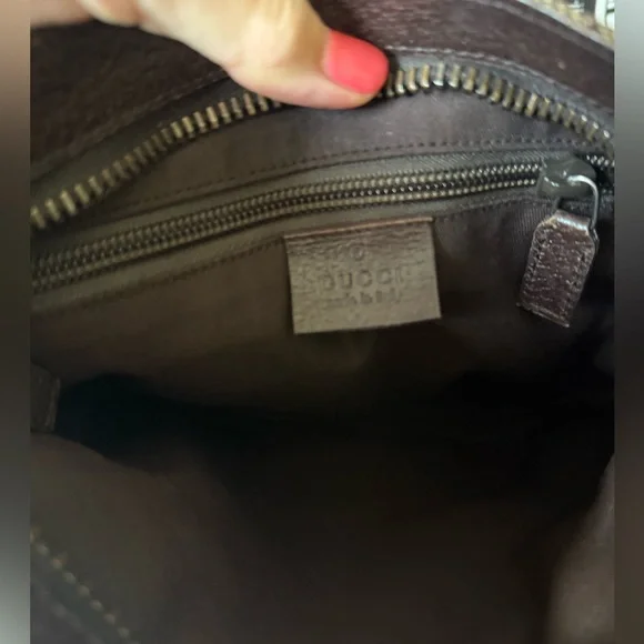 Gucci Vintage GG Monogram Canvas Shoulder Bag - Picture 14 of 15